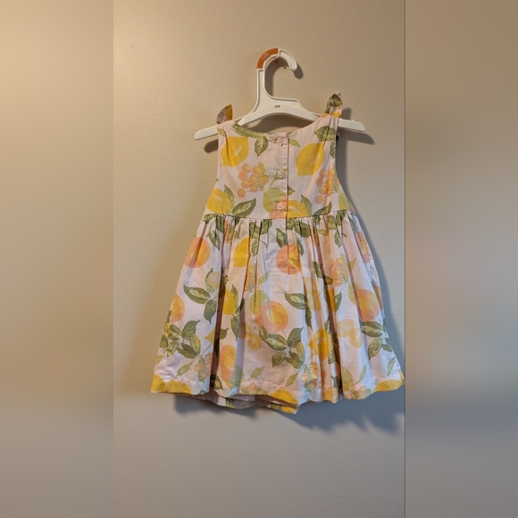 Oshkosh baby girl lemon sun dress with bloomers size 12 months NWT - Picture 6 of 6